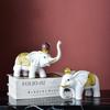 Decor Statue for Bookshelf TV Stand Decoration, Resin Animal Sculpture Crafts Gift Friend,