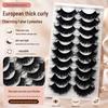 Set de 10 Perechi de Gene False Groase, Ondulate, Pufoase