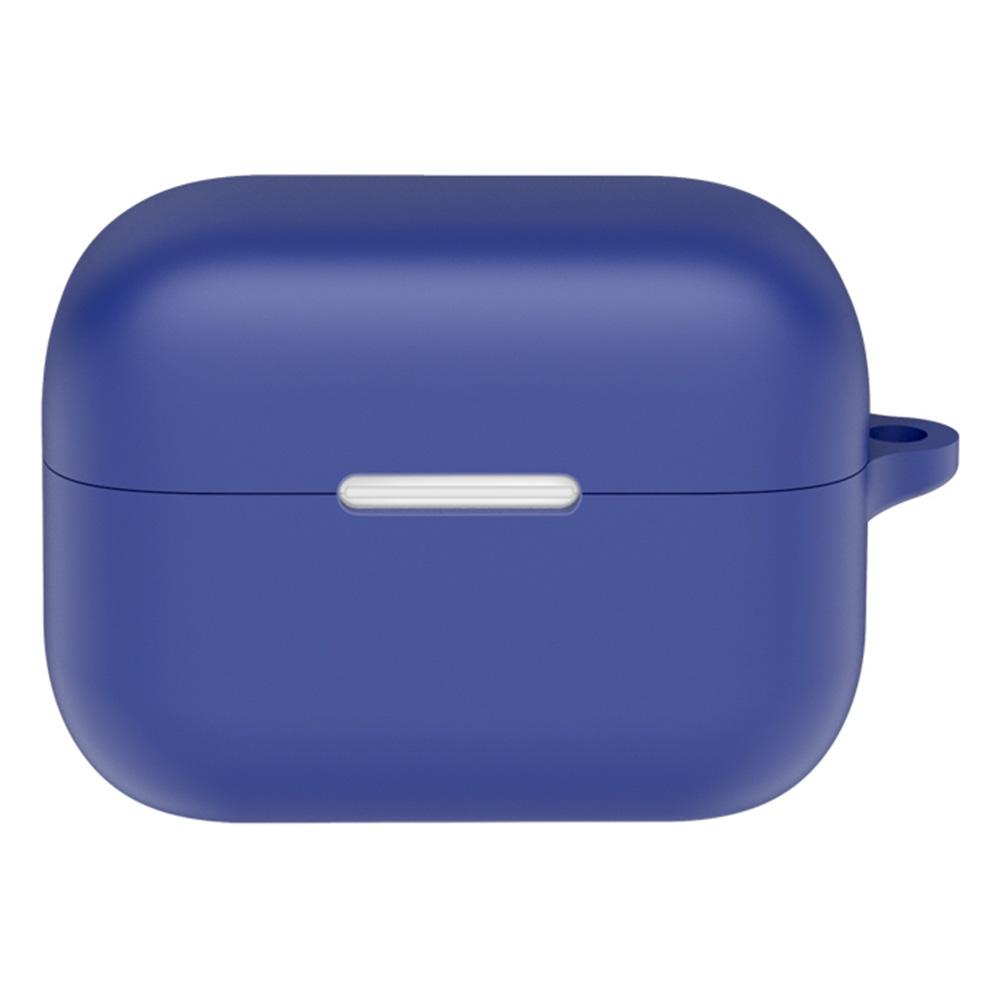 For Anker Soundcore Aero Clip Silicone Case with Anti Lost Buckle Bluetooth-compatible Earphones Protective Cover