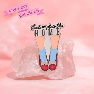 Ballet Shoes Enamel Pins Custom Brooches Lapel Badges Clothes Funny Jewelry Gift for Kids Friends