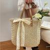 Yogodlns Eco Straw Shopping Bag For Women New Bohemian Beach Bag Large Capacity Shoulder Bag Trend Fashion Woven Handbag Tote