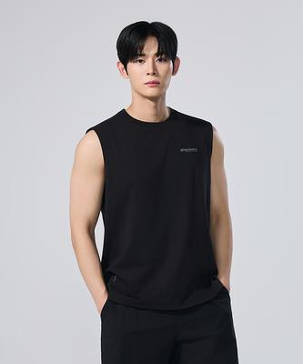 DISCOVERY EXPEDITION Men'S Freshvent Small Logo Sleeveless (Black)