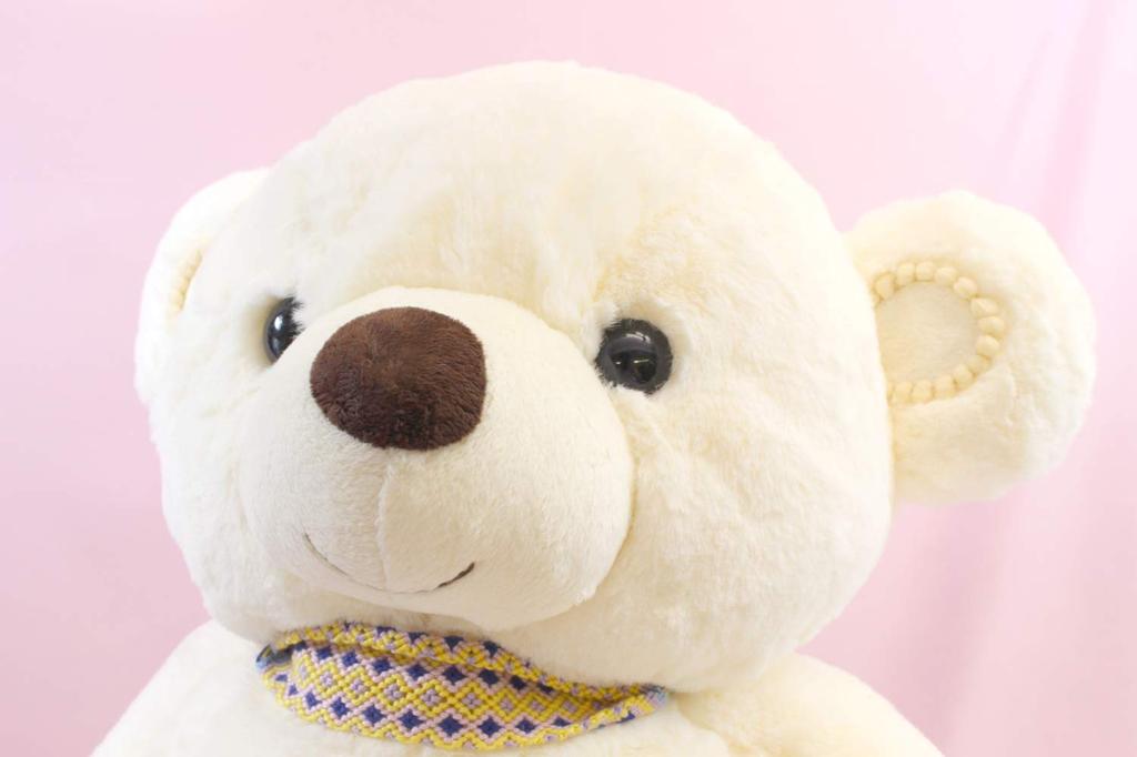 Take Off Tickle Bear Large Ivory