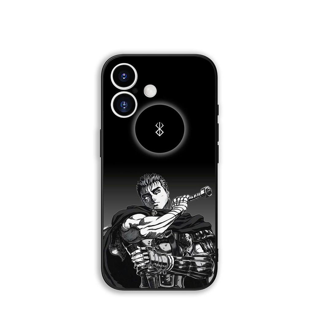 for Samsung Galaxy A55 A54 A25 A36 A17 A26 A35 A33 A34 A14 A37 S8 S9 S20 S21 FE S10 Plus Phone Cover Case Berserks Comic Guts
