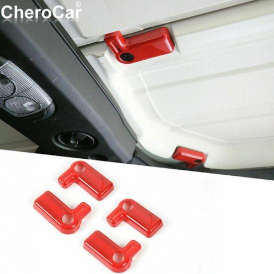

Car Hardtop Release Switch Roof Disassembly Trim for Jeep Wrangler JK 07-17 Red