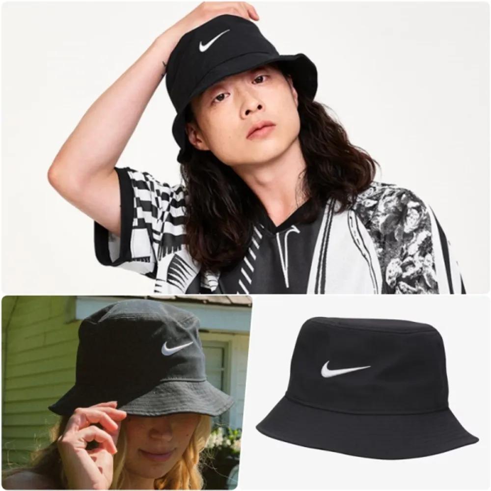 Swoosh bucket hat black