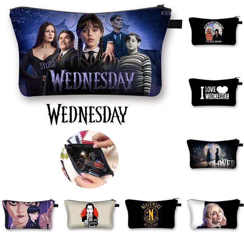 Family Adams The Zipper Hand Bag Large Capacity Cosmetic Storage Bag