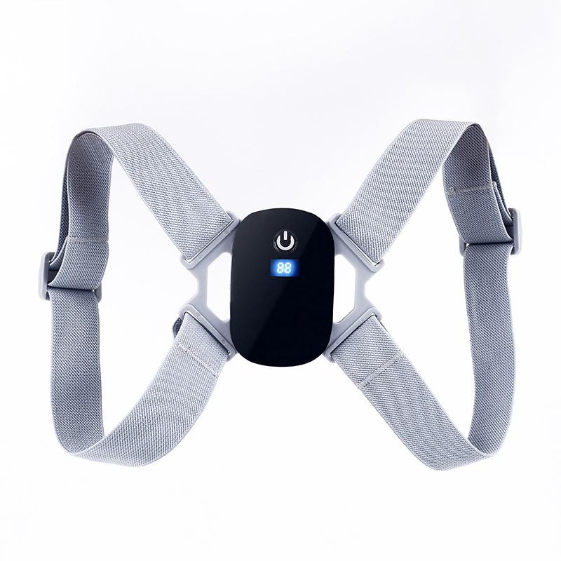 Smart Posture Correction Belt with Sensor Vibration Reminder for Hunchback Back Support Adults Kids Home Office Use