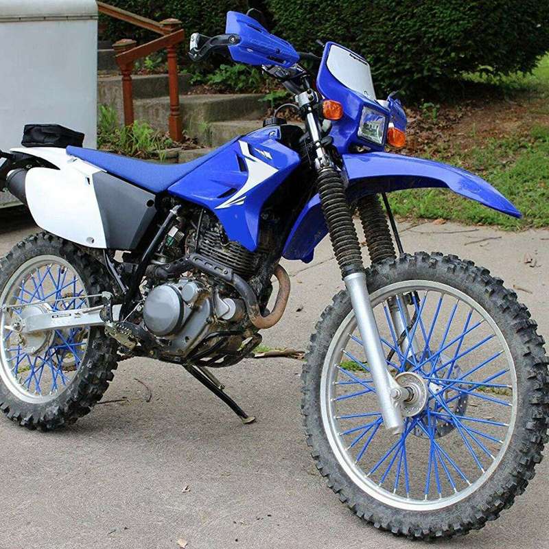 A59X-72Pcs Universal Motorcycle Wheel Hub Spoke Cover Wheel Protective Cover Suitable For Dirt Bikes