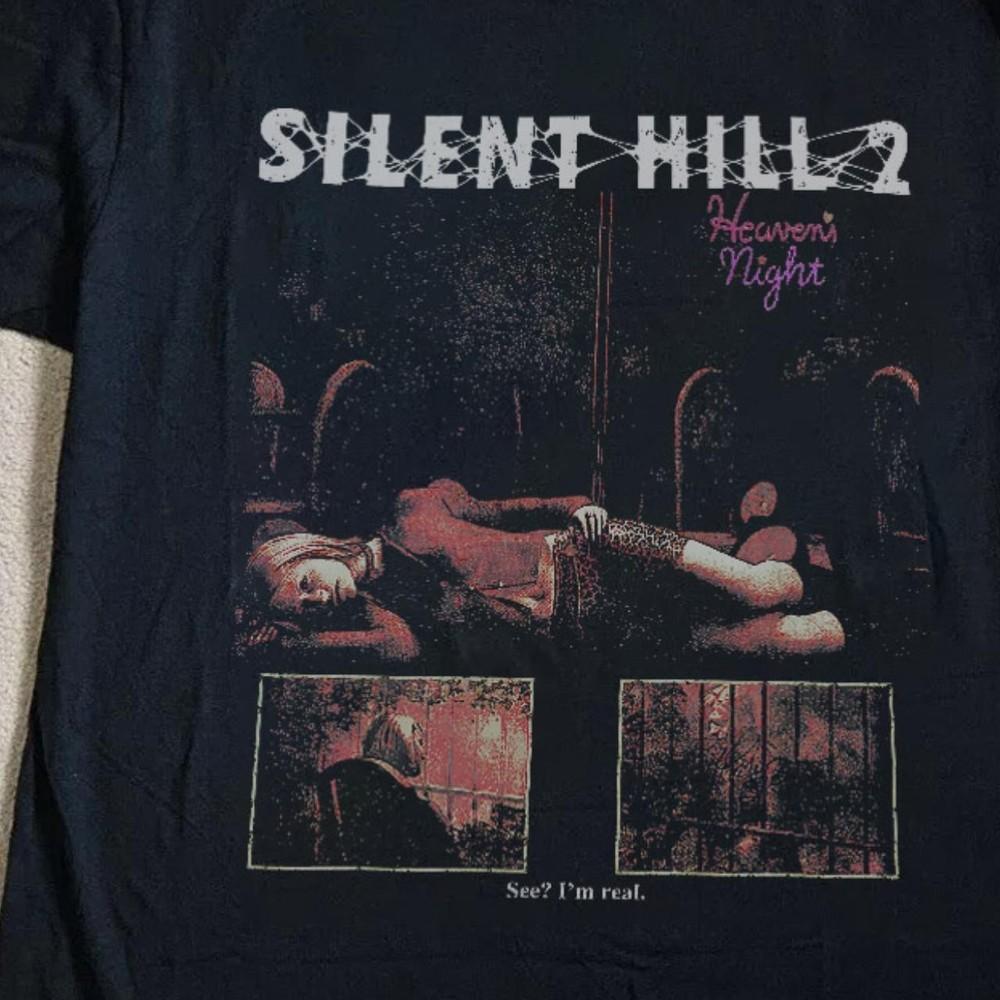 

Silent hill 2 heaven night Collection Gift For Fan S to 5XL Tshirt E086 Unisex T-Shirt XXXXL