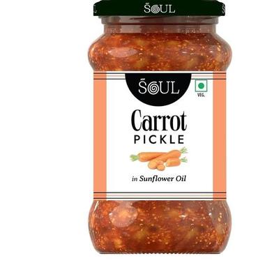 Soul Havuç Turşusu 380g - Ayçiçek Yağında Çıtır Lezzet