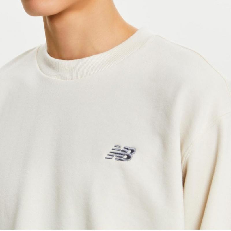 New Balance Langarm-T-Shirt Lqj Nbnce2s021 35 Public Small Logo Sweatshirt Semi Ove