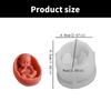 Eggshell Baby Figurine Silicone Candle Molds for Candle Soap Making Epoxy Resin Silicone Molds Gypsum Silicone Molds