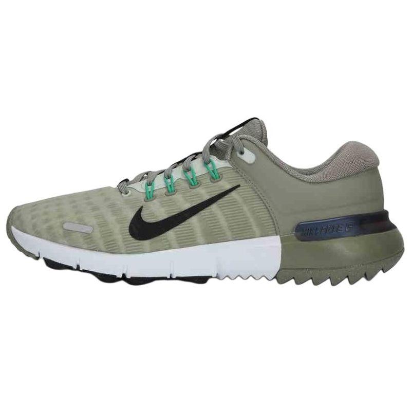

Nike Free Golf Next Nature Light Army Light Black Silver Sneakers FN0332-300 42.5 зелёный