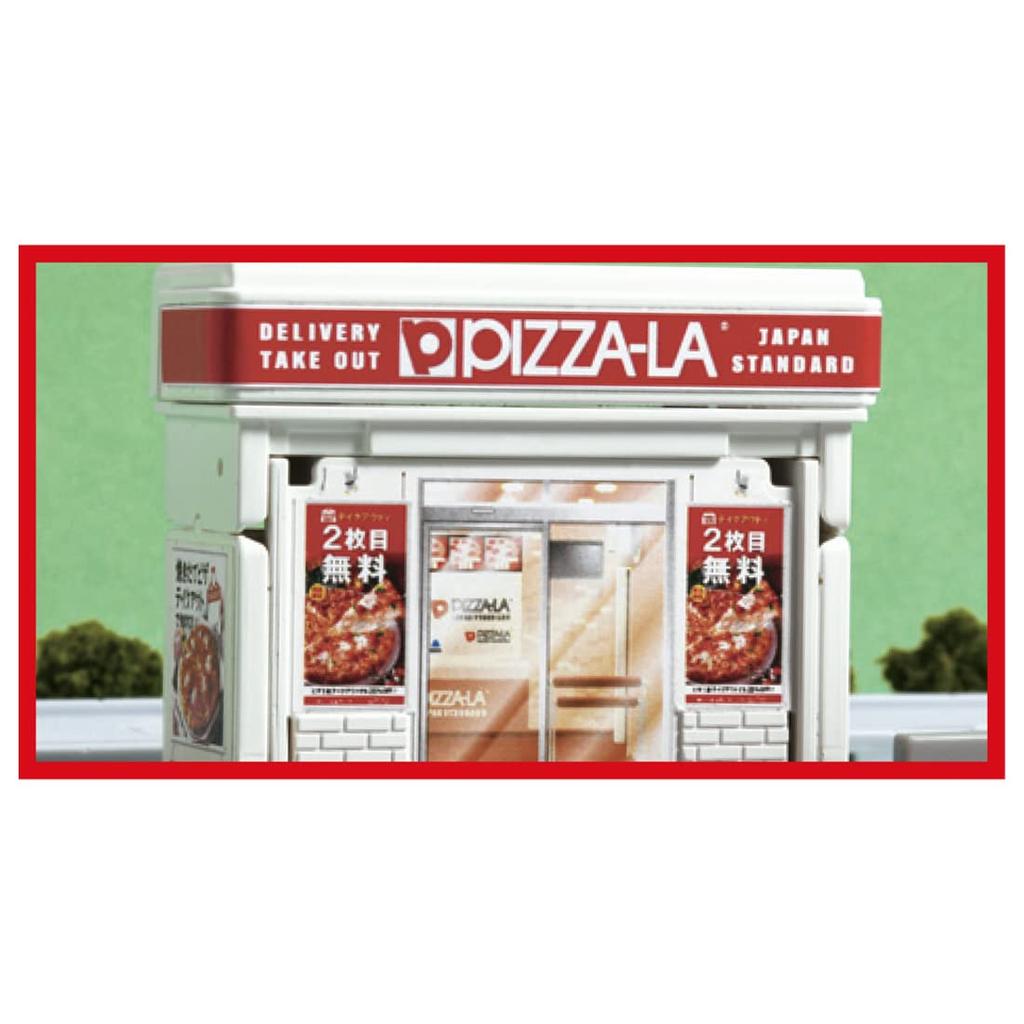 TAKARA TOMY Tomica Tomica Town Miniature Car Toy for Ages 3 and Up Pizza-La (with Tomica)