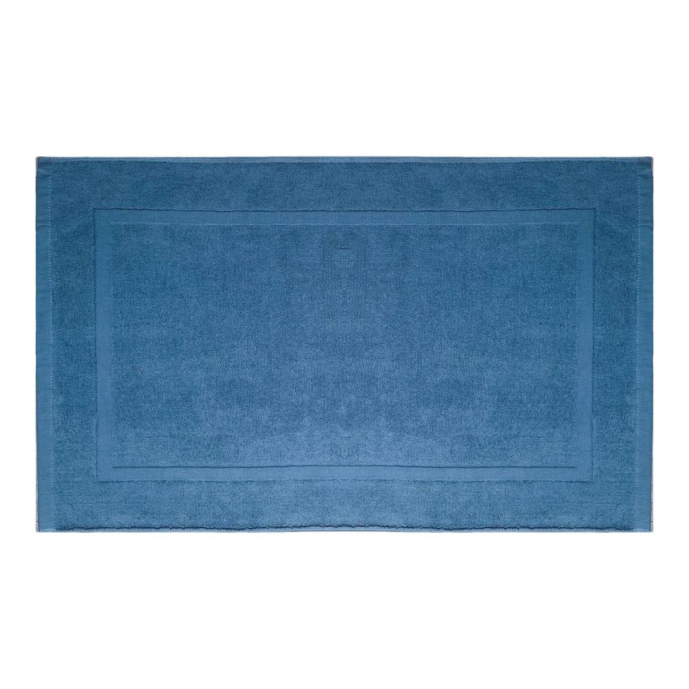 

Cotton Rug Bedroom Carpet Quick-drying Anti-slip Bathroom Floor Towel Rug for Kitchen Sink Entryway Absorbent Carpet with Water 1000mmx1000mm темно-синього кольору