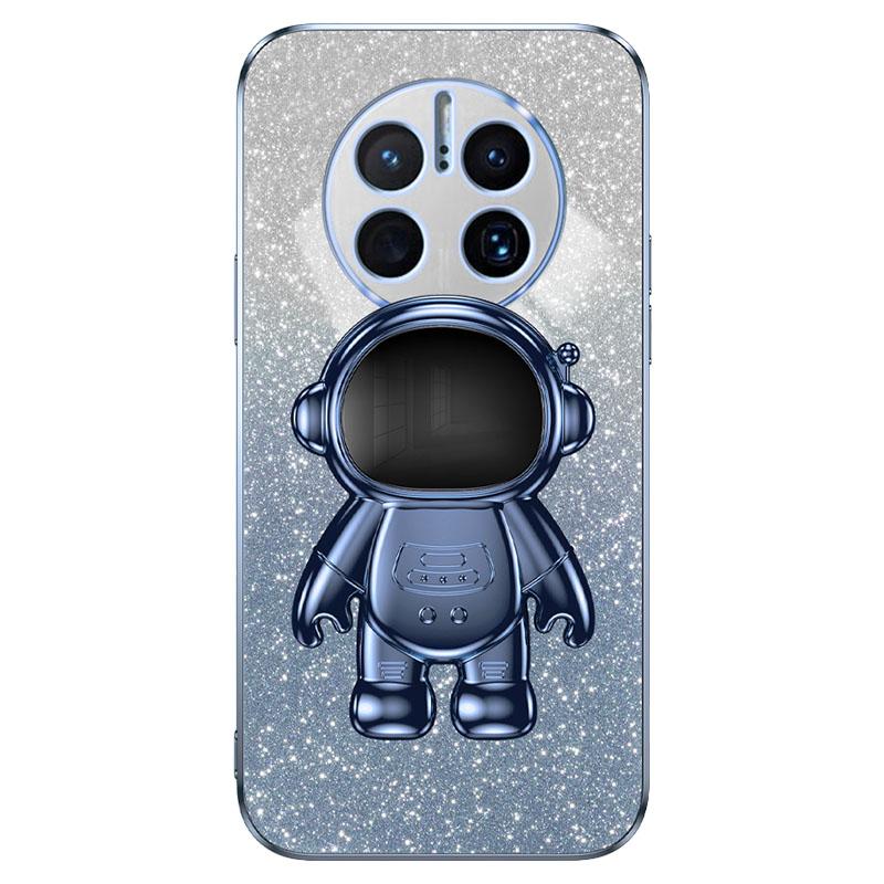 For Huawei Mate 50 Pro 4G PC+TPU Case Astronaut Kickstand Phone Cover