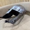 Handmade Henning Steel Spangenhelm – Medieval Viking Helmet, Wearable Steel Armor for LARP, Reenactment & Cosplay
