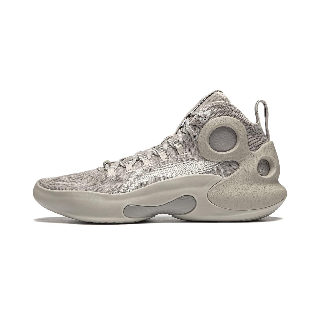 Li Ning Yu Shuai Ultra Rock Professional Basketball Shoes Men Sneakers Stone-Grey ABAU003-6
