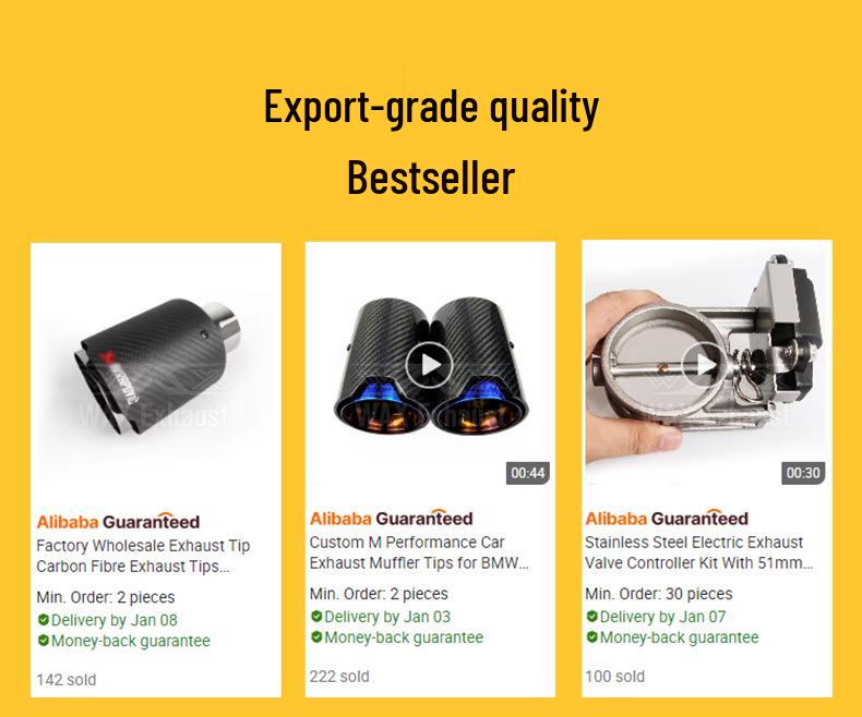 Stainless Steel Exhaust Sound Modifier for Macan 2018-2022