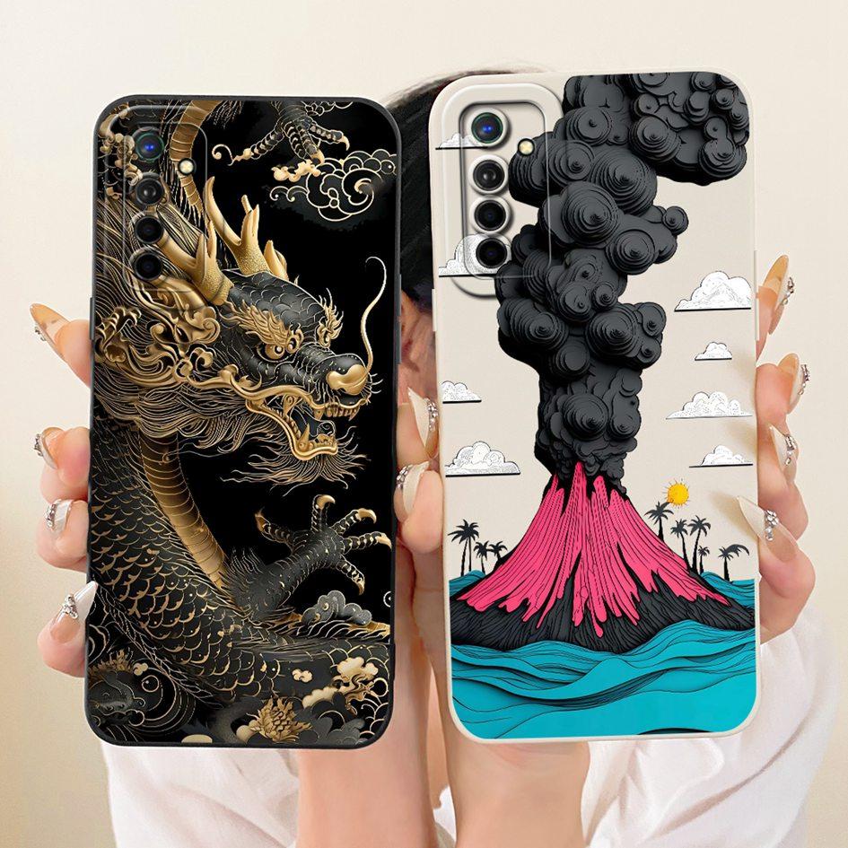 For Realme X2 Case Realme XT Cover Cute Cat Cartoon Soft Silicone Camera Protection Phone Case For OPPO K5 RealmeXT RMX1921 Capa