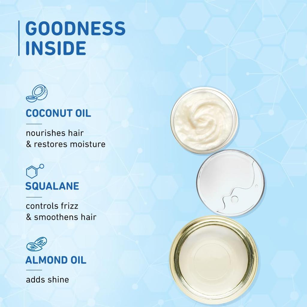 Plum Coconut & Squalane Nutri-Shine Hair Serum For Frizz Control Instant Gloss Lightweight Leave In 75 Ml Daily