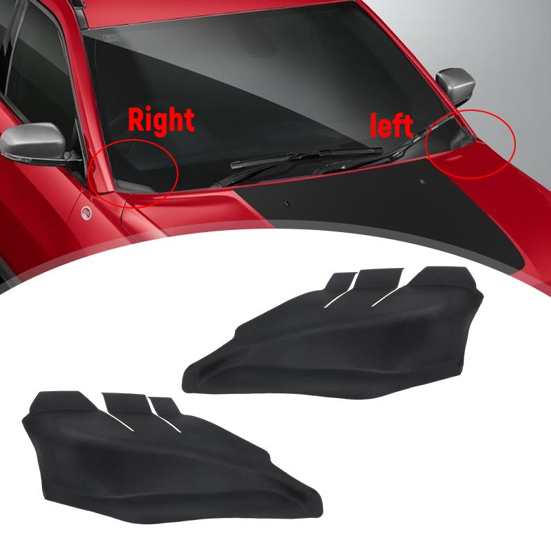 7AA47RXFAA 7AA46RXFAA Car Left Right Front Windshield Deflector Cowl Side Panels Trim For Jeep Compass 2019 2020 2021 2022 2023