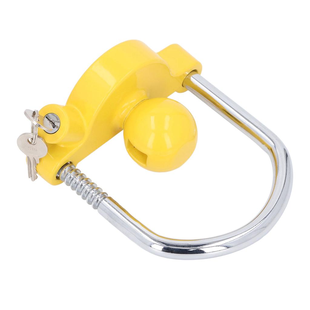 Blokada kulowa haka holowniczego 11 pozycji blokujących Stalowy pręt w kształcie litery U 13 mm Aluminiowy stop Zaczep przyczepy