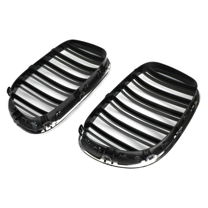 Für BMW 7er 4-türige Limousine F01 F02 F03 F04 760Li 750Li 750i 2009-2015 Doppellinien-Kühlergrill Front-Nierengrill Auto-Ersatz