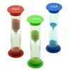 3pcs Sand Timer Set, Sandglass Set, Sand Clock, Hourglass With Sand Set For Children’s Game, Classroom Game, Home Kitchen Offic