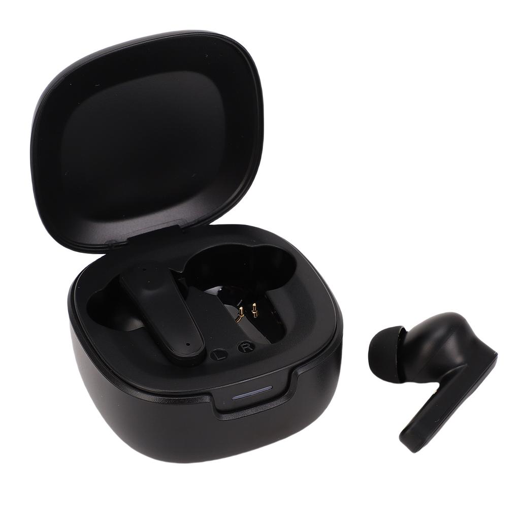Translation Earbuds Real Time Multi Language Translator Active Noise Cancelling Bluetooth Earphones Black