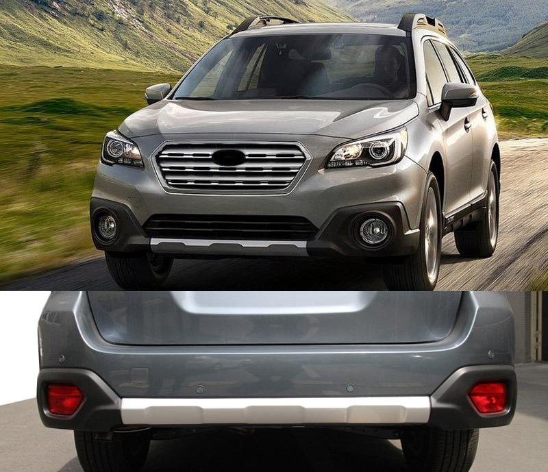 

Передняя и задняя накладки V1 (2шт, EU) для Subaru Outback 2014-2019 гг