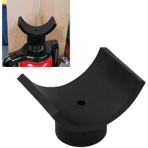RYANSTAR RACING 3" Lifting Axle Saddle Axle Adapter Compatible With Hydraulic Jack Bottle Jack Floor Jack Made Of Stell Black