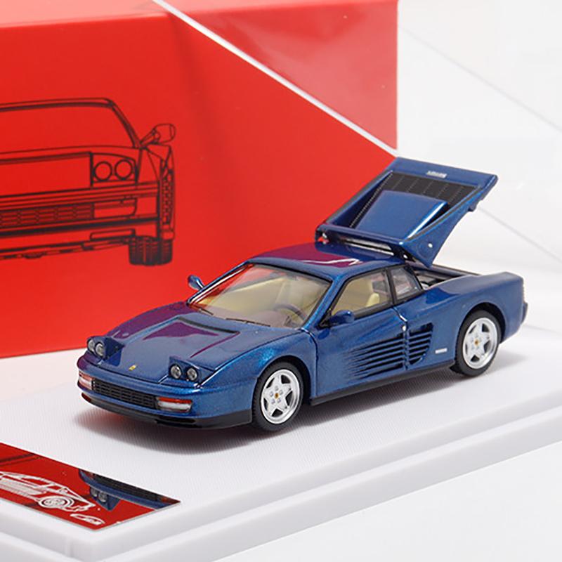 

XF 1:64 Testarossa F110 Alloy Car Diecasts & Toy Vehicles Car Model Miniature Scale Model Car Toys For Children синій