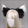 Handgefertigtes Fuchs-Ohren-Haarband Cosplay Kostüm Party Halloween Accessoire Süßer Kawaii Stil