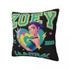 Huntrix Girls Kpop Demon Hunters Pillowcase Printing Cushion Cover Decoration Rumi Zoey Mira Throw Pillow Case Cover Home Square