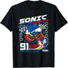 Sonic O Ouriço 91 Estou Saindo Daqui! Camiseta Pôster de Corrida