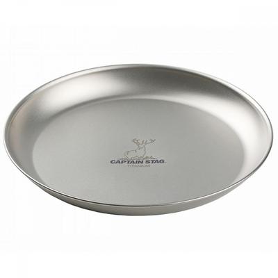 CaptaIn Stag Uh 4509 [outdoor Dish Plate  19cm  Lightweight Titanium  Made In Japan  Made In Tsubamesanjo]