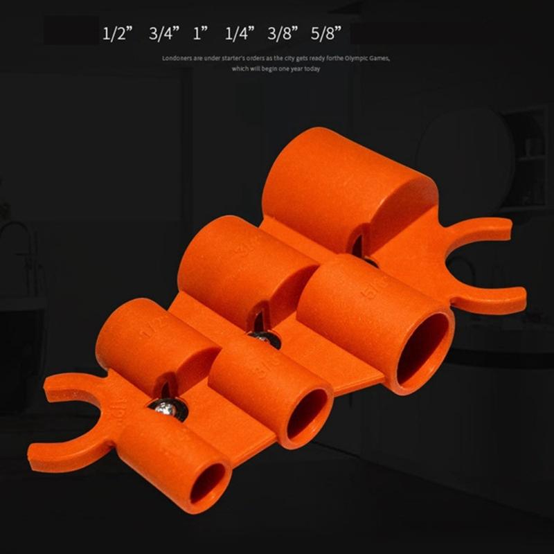 Umfassendes Rohrentgrater- und Tiefenmesswerkzeug Rohrleitungswinkelwerkzeug für PVC CPVC Messing Aluminiumrohr