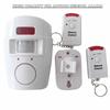 Wireless PIR Motion Sensor Detector Alarm With 2 Remote Controls Door Window For Home Shed Garage Carvan Alarm Security System
