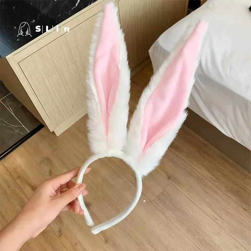 Halloween Judy Police Officer Rabbit Ears Headgear Plush Headband COS Cute Headgear Sex Female P06