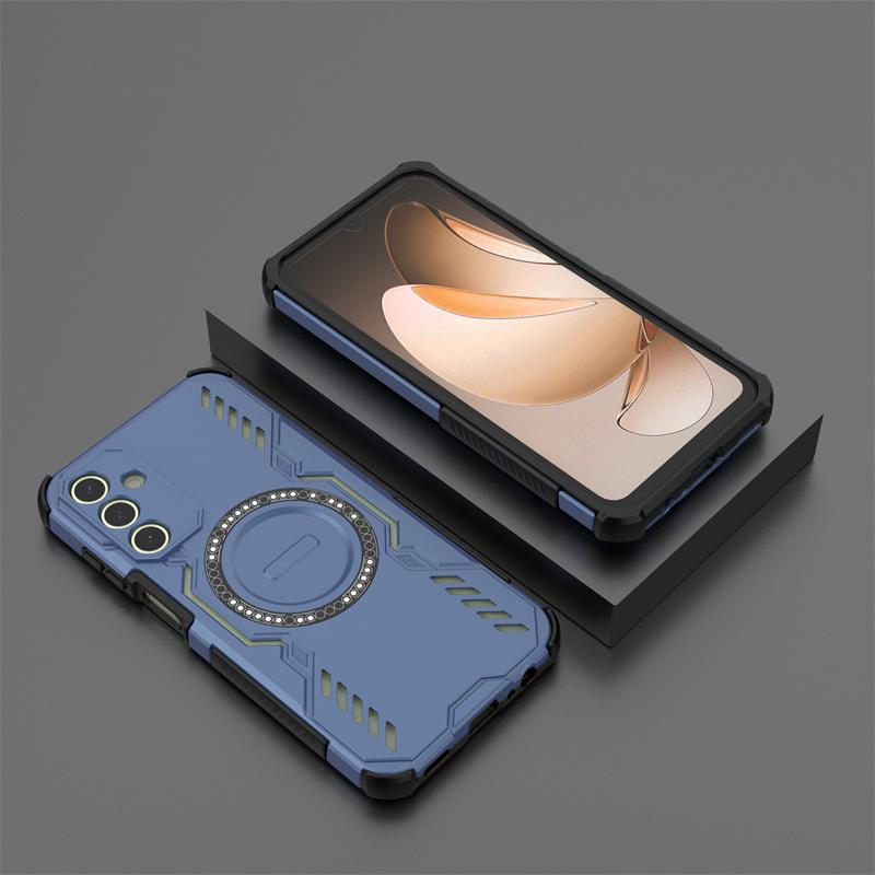 For Samsung Galaxy A15 Case For Samsung Galaxy A15 5G Anti-knock Magnetic Adsorption Wireless Charge Cover For Samsung A15 Case