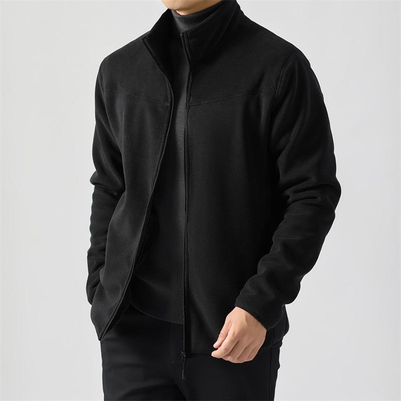 2025 Autumn/Winter Plus Velvet Fleece Jacket: Thick, Warm, Perfect Inner Layer for Shell Jackets