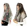Comfortable Shawl Crochet Hollows Out Shawl Women's Delicate Fashion Accessory for Bridal Party and Special Event