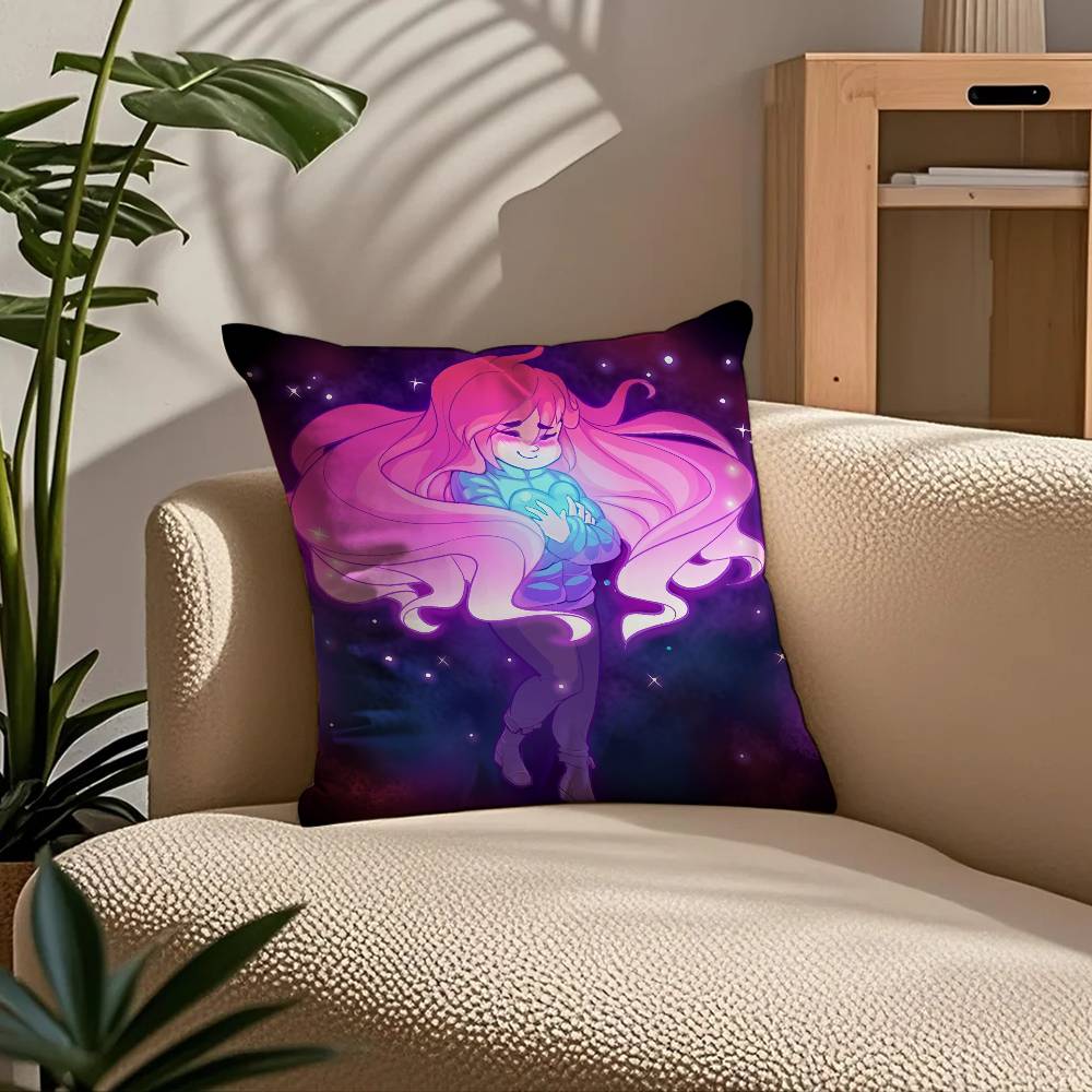 C-Celeste Game Funny Pillow Case Comfort Sofa Bed Silky elegant Invisible zipper Custom Decorative cushion cover