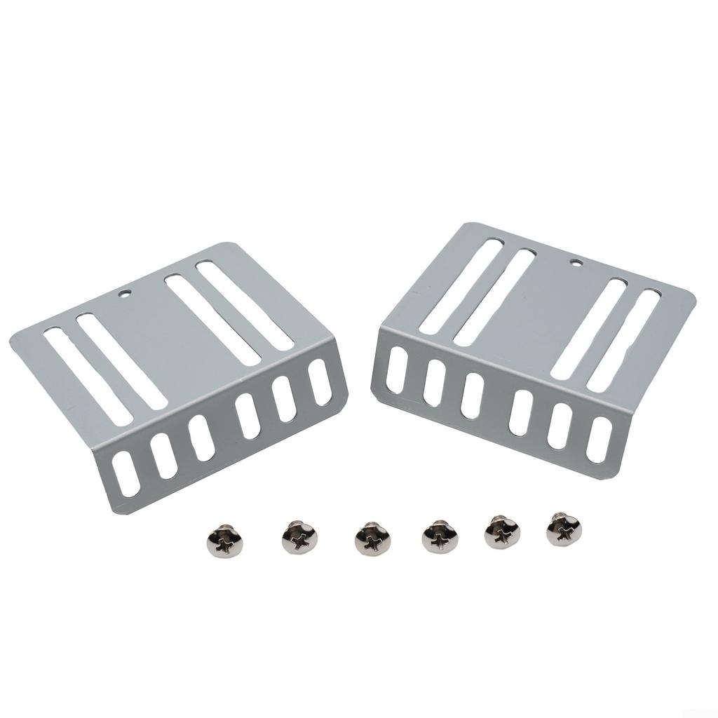 Car Radio Mounting Accessory Replacement Silver 2 Din