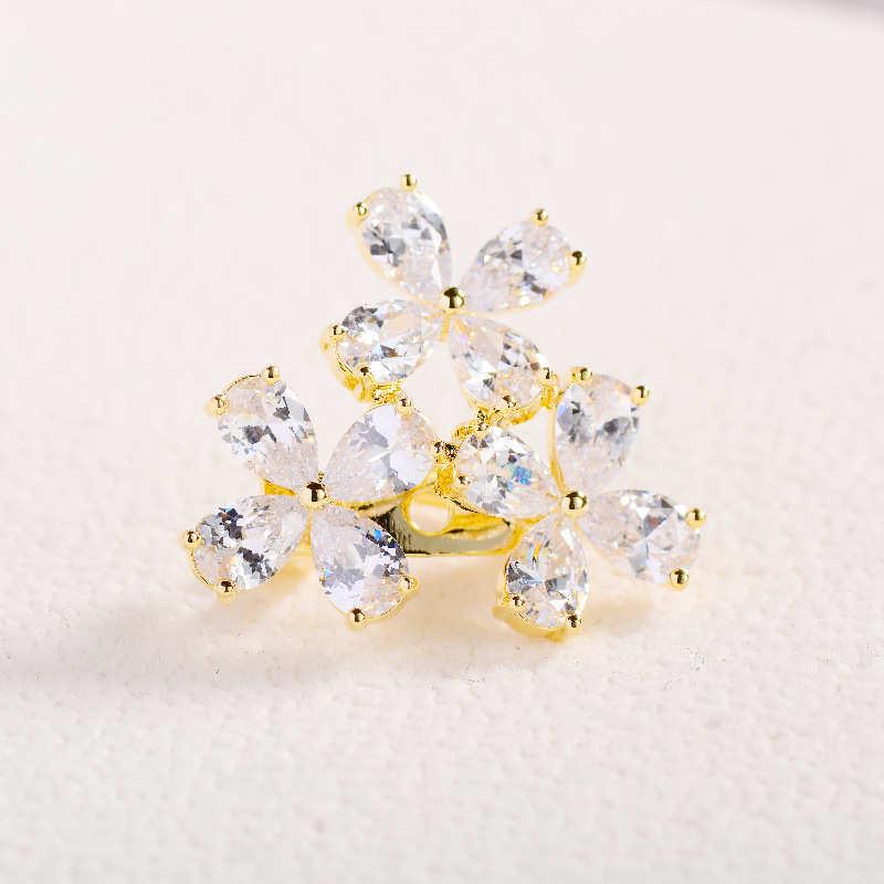 Broșă de rever fulg de zăpadă cu diamant: Broșă la modă pentru cămăși de damă