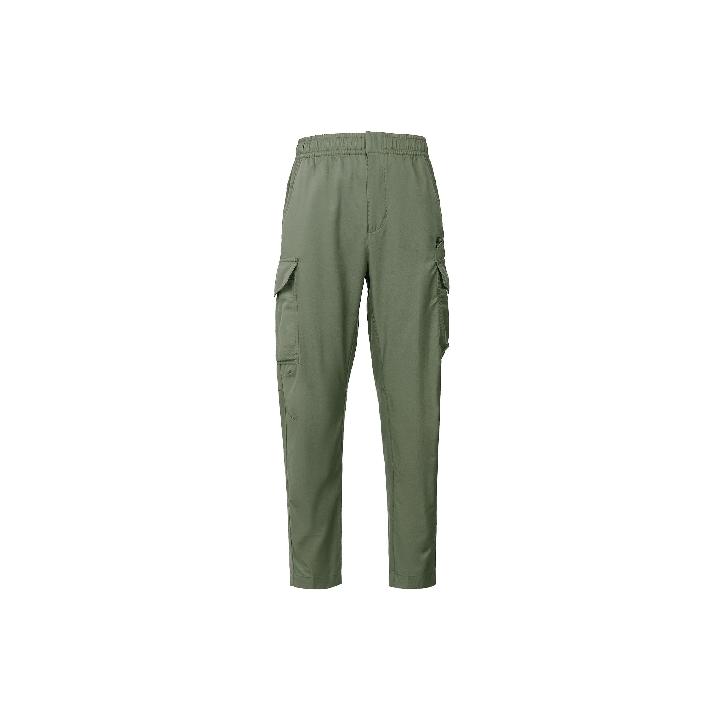 Мужские вязаные спортивные штаны Nike Армейский зеленый DD5208-355 S