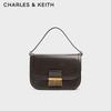 CHARLES & KEITH Retro Flap Shoulder Bag