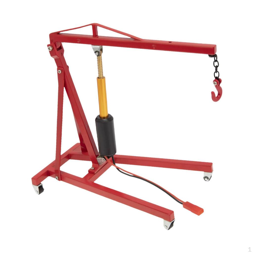 1:10 RC Car Engine Crane , Electric Model Mini Lift,